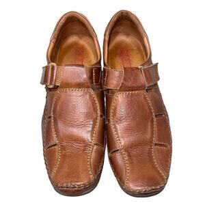 Pikolinos Tarifa Brown Leather Fisherman Sandals    Size: EU 42 / US 8.5-9